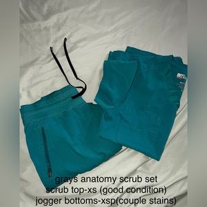 Grays Anatomy Scrub Set